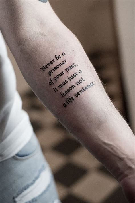 awesome tattoo quotes for guys|inspirational quote tattoos for men.